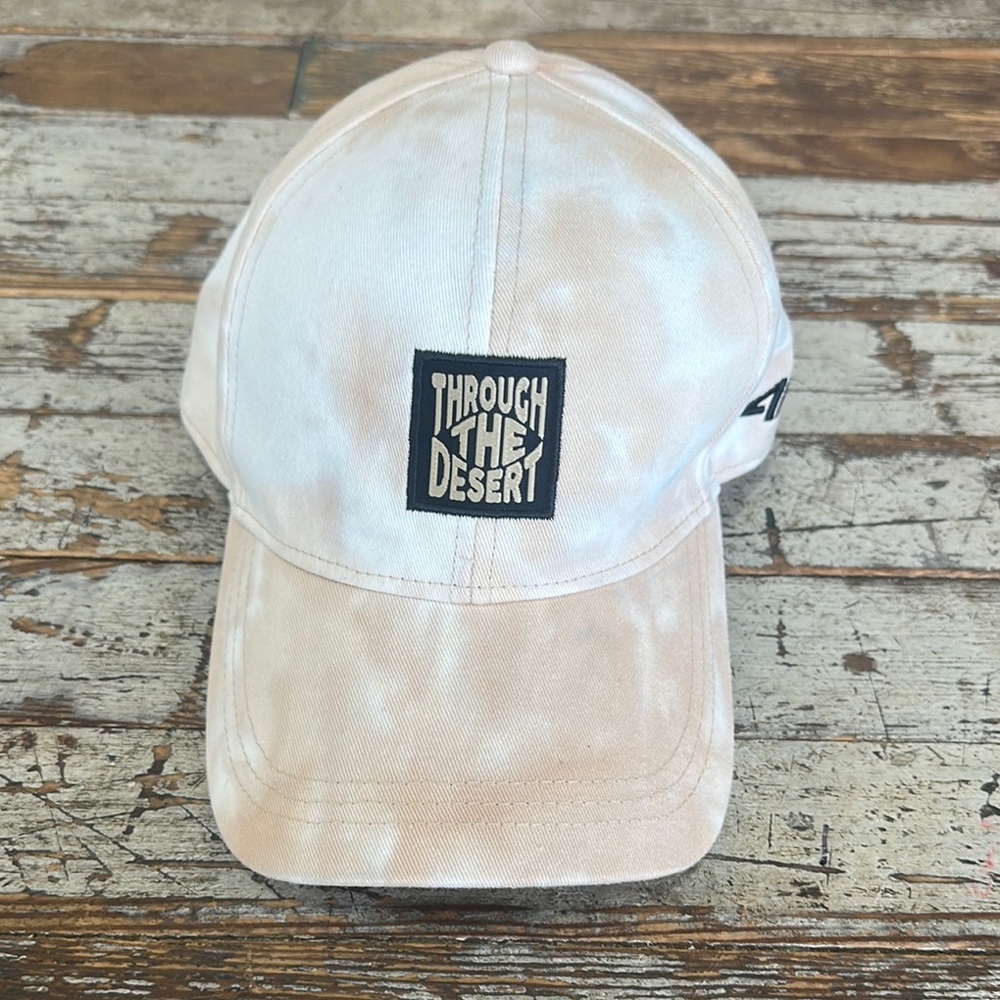 Cream and Tan Classic Baseball Hat